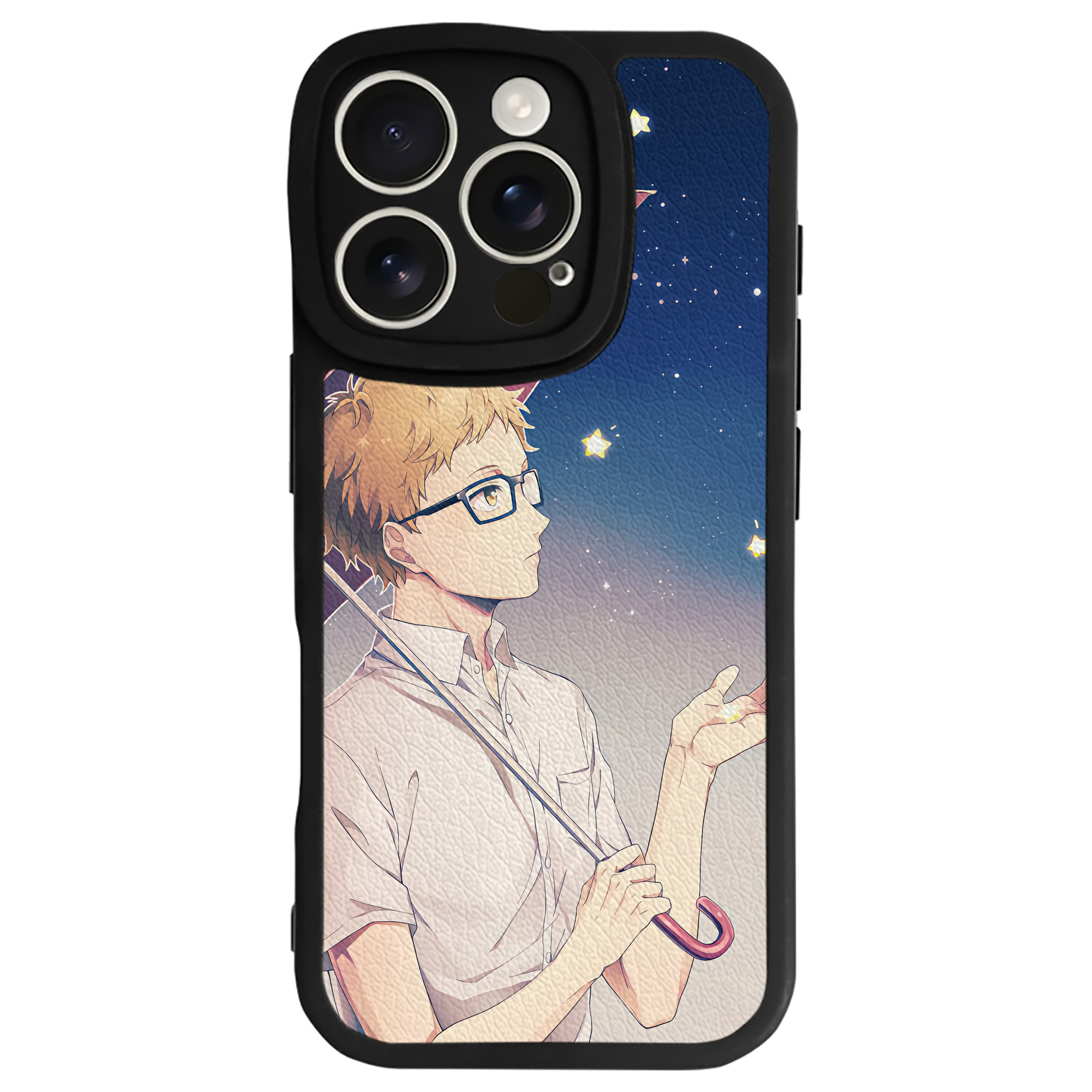 （画像用） ハイキュー!! Haikyu!! 【iPhone 16シリーズ対応】シリコンスマホケース（レザー調） 材質：シリコン
